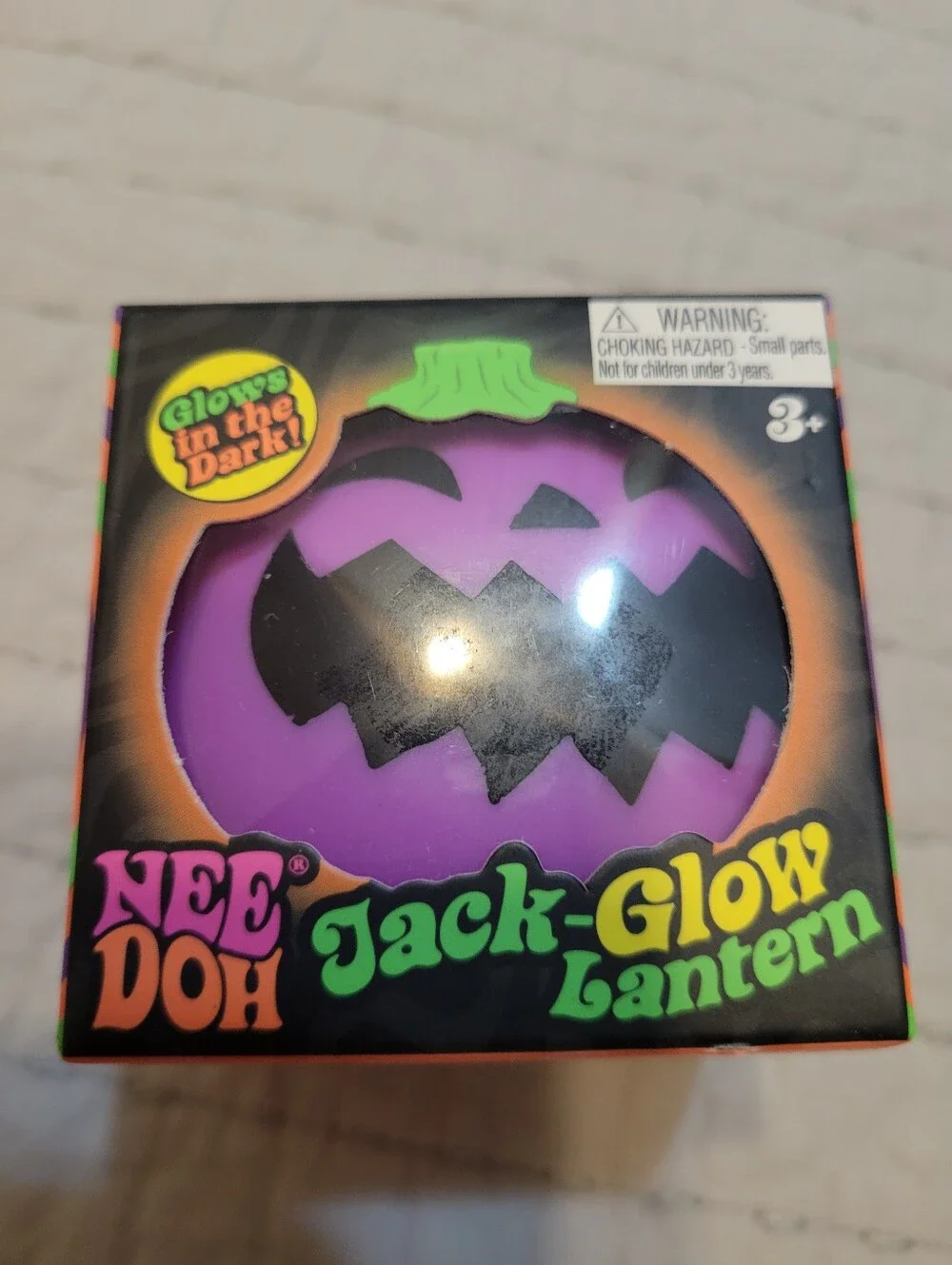 NeeDoh Jack-Glow Lantern - Purple